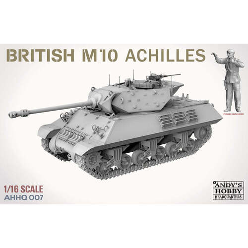 Andy's Hobby HQ - 1/16 British Achilles M10 IIc Tank Destroyer Plastic Model Kit