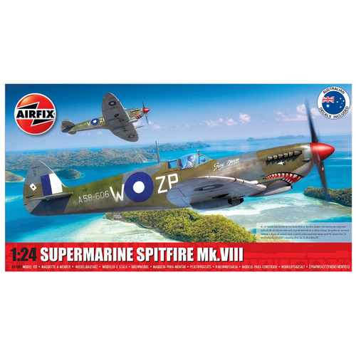 Airfix - 1/24 Supermarine Spitfire Mk.VIII -  RAAF A58-606 Grey Nurse Sqn