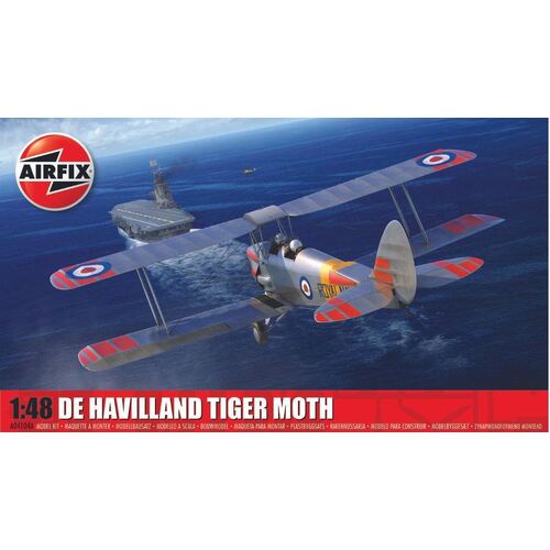 AIRFIX - 1/72 DE Havilland Tiger Moth 4104A