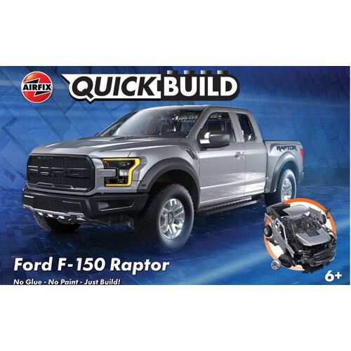 AIRFIX Quickbuild Ford F-150 Raptor Grey