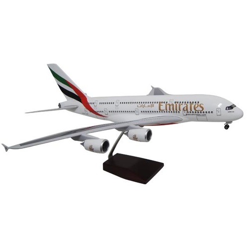 AJB - 1/160 United Arab Emirates A380 Diecast Plane w/LED