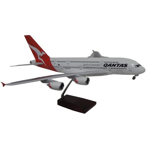 AJB - 1/160 Qantas A380 Diecast Plane w/LED's