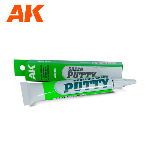 AK Interactive - AK Interactive -  Modelling Green Putty - High Quality