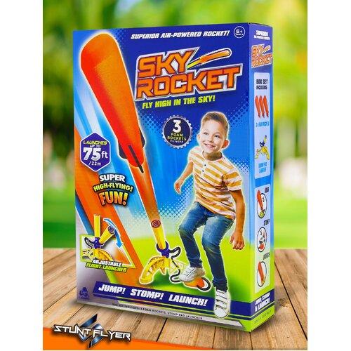 Lanard - Stunt Flyer Stomp Sky Rocket