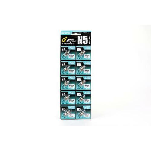 Alpha MP01-010302 Platinum Glow Plug N5 Medium