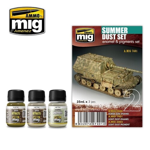 Ammo by MIG Weathering Summer Dust Set