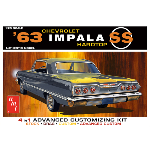 AMT 1/25 1963 Chevy Impala SS Plastic Model Kit