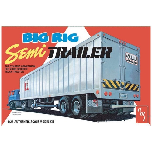 AMT - 1/25 Big Rig Semi Trailer