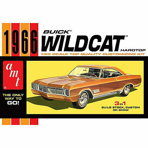 AMT - 1/25 1966 Buick Wildcat Hardtop 3 'n 1