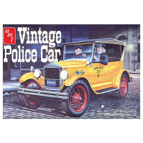 AMT - 1/25 Vintage Police Car