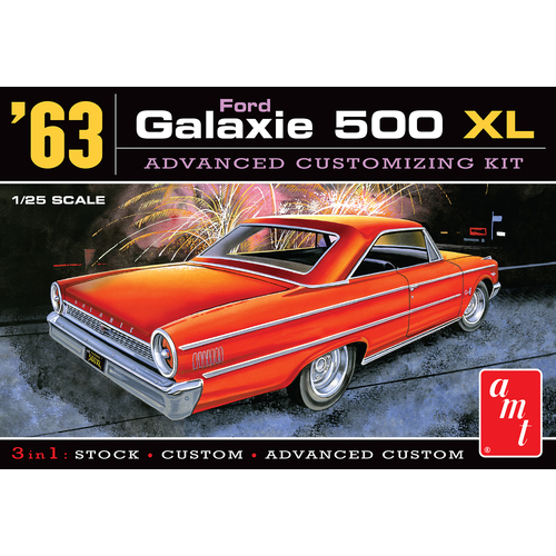 AMT 1/25 1963 Ford Galaxie Plastic Model Kit