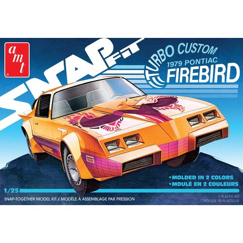 AMT - 1/25 1979 Pontiac Firebird "Turbo Custom" (Snap) Plastic Model Kit