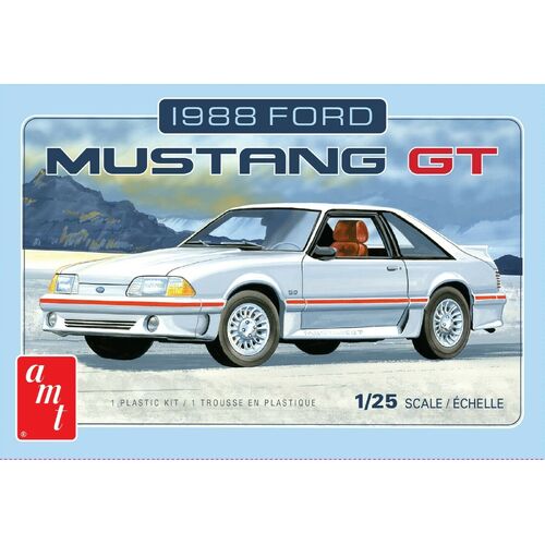 AMT 1/25 1988 Ford Mustang 2T Plastic Model Kit