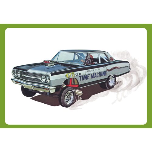 AMT - 1/25 1965 Chevy Chevelle AWB "Time Machine" Plastic Model Kit