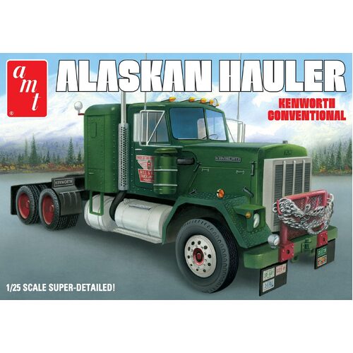 AMT - 1/25 Alaskan Hauler Kenworth Tractor Plastic Model Kit