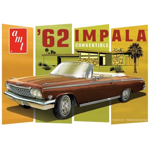 AMT - 1/25 1962 Chevy Impala Convertible Plastic Model Kit