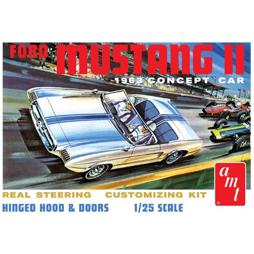 AMT - 1/25 1963 Ford Mustang II Concept Car Plastic Model Kit