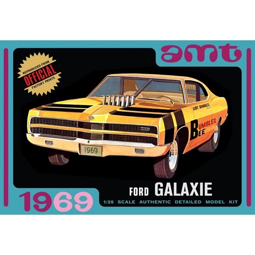 AMT - 1/25 1969 Ford Galaxie Hardtop Plastic Model Kit