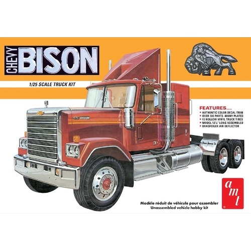 AMT - 1/25 Chevrolet Bison Conventional Tractor Plastic Model Kit
