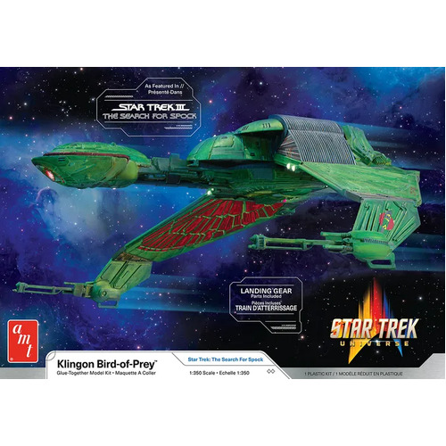 AMT - 1/25 Star Trek Klingon Bird-of-Prey - AMT1400