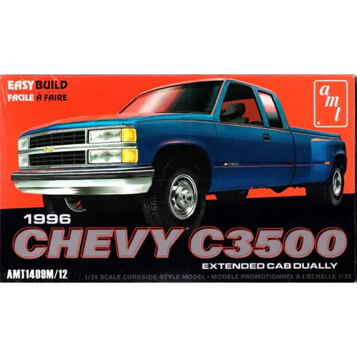 AMT - 1/25 1996 Chevy C3500 Extended Cab Dually - AMT1409