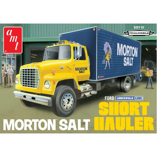 AMT - 1/25 Ford Louisville Short Hauler Morton Salt Plastic Model Kit