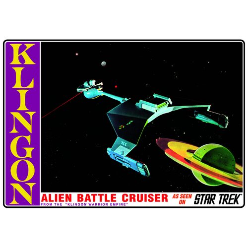 AMT - 1/650 Star Trek: The Original Series Klingon Battle Cruiser Plastic Model Kit