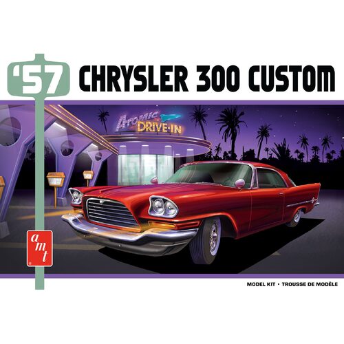 AMT - 1/25 1957 Chrysler 300 Custom Version Plastic Model Kit