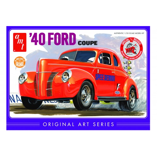 AMT 1/25 1940 Ford Coupe Original Art Series - Orange