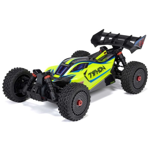 Arrma - 1/8 TYPHON 223S DSC 4X4 RTR Brushless Buggy Yellow