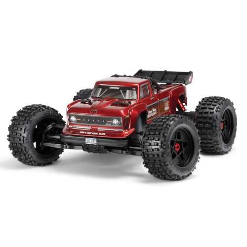 Arrma - Outcast 4X4 BLX 4S Stunt Truck RTR - Red