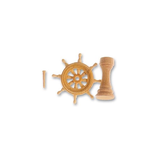 Artesania Latina - Ships Wheel +Binnacle 20mm Wooden Ship Accessory [8572]