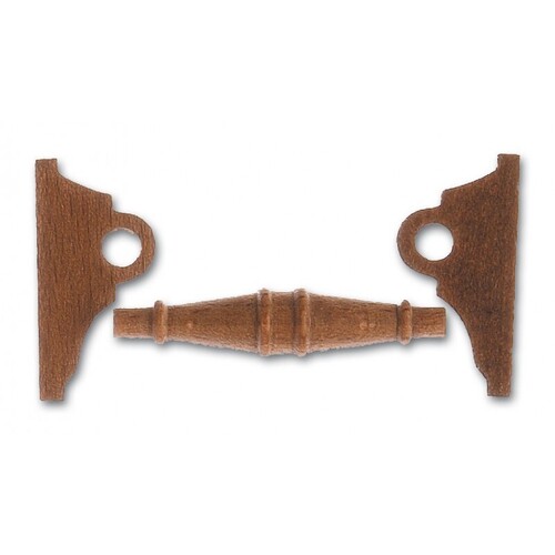 Artesania Latina - Capstan Horizontal 50mm Wooden Ship Accessory [8576]