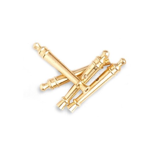 Artesania Latina - Cannon 6mm x 35mm Brass (4) Wooden Ship Accessory [8639]