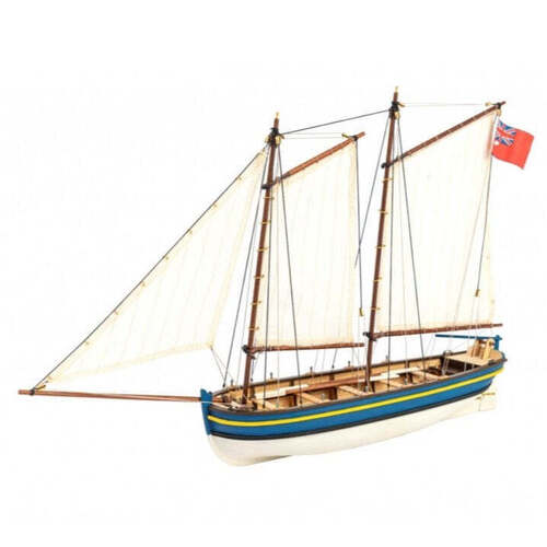 Artesania Latina - 1/50 HMS Endeavour's Longboat 2021 Wooden Ship Model [19005]