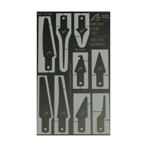 Artesania Latina - Photo Etched Steel Micro Saws Set Modelling Tool [27302]