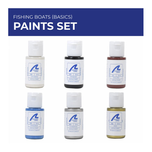 Artesania Latina - Paint Set for Ship Model #20100 Mare Nostrum