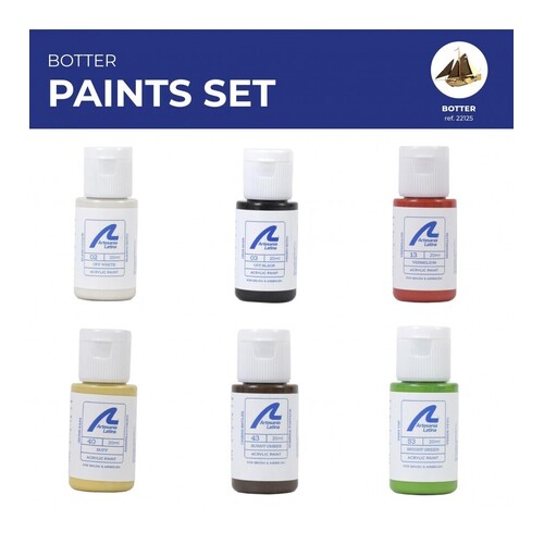 Artesania Latina - Paint Set for Model #22125 Botter