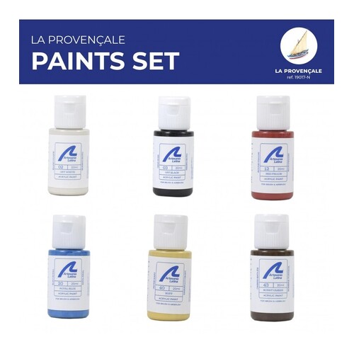 Artesania Latina - Paint Set for Model #19017 La Provencale