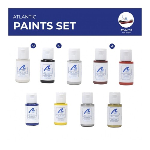 Artesania Latina - Paint Set for Atlantic Tugboat #20210
