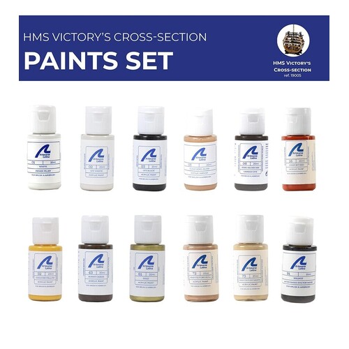 Artesania Latina - Paint Set for HMS Victory Cross-section #20500