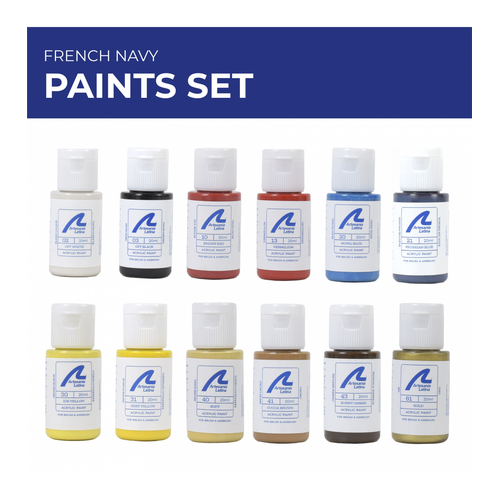 Artesania Latina - Paint Set for Model #22517 Hermione La Fayette