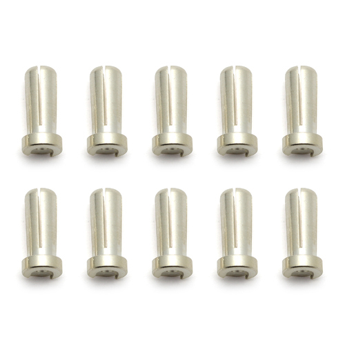 Team Associated - Male Bullet plugs 5mm 10pc