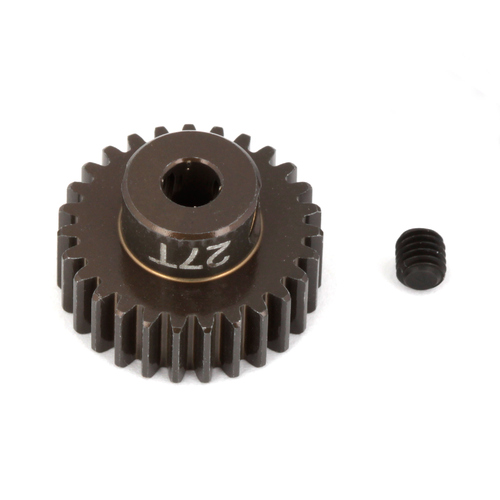 FT Aluminum Pinion Gear, 27T 48P, 1/8 shaft