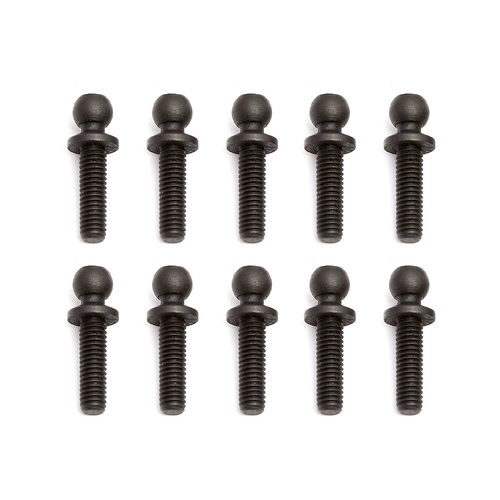 Ballstuds, 10 mm, short neck