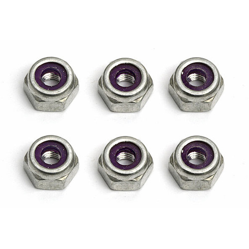 ###Locknut 10-32 aluminium