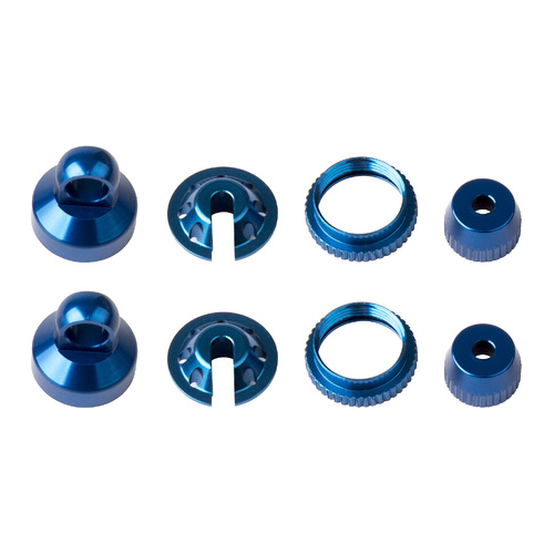 Enduro Shock Parts, blue aluminum