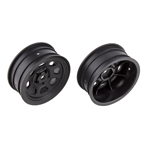 SR10 FRONT WHEELS, BLACK