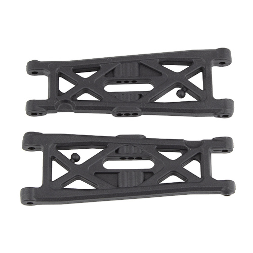 RC10T6.1 FT Front Suspension Arms, carbon fiber