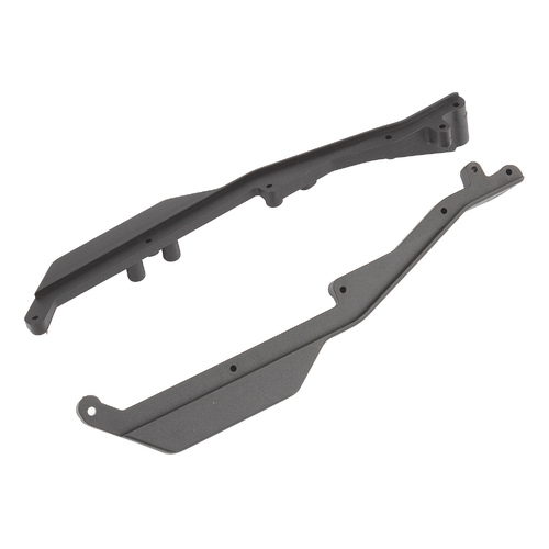 RC10T6.2 FT Side Rails, carbon fiber